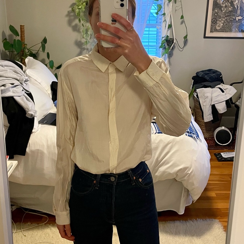 Stockmann Vintage 100% Silk Shirt